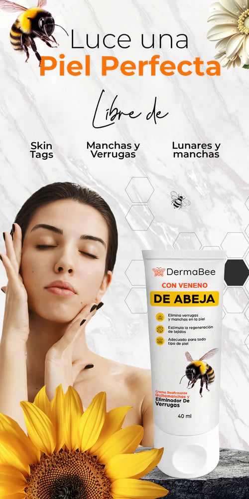 DERMABEE® Clinical – Crema tópica a base de veneno de abeja 100% natural.