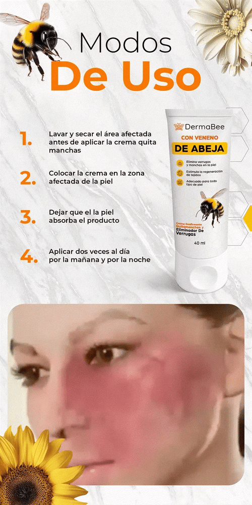 DERMABEE® Clinical – Crema tópica a base de veneno de abeja 100% natural.